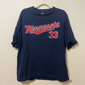 Minnesota Twins “Morneau” #33 MLB Baseball Vintage T-shirt